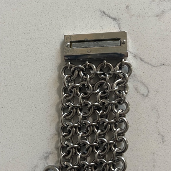 Chunky heavyweight small loop chain necklace - Picture 7 of 10